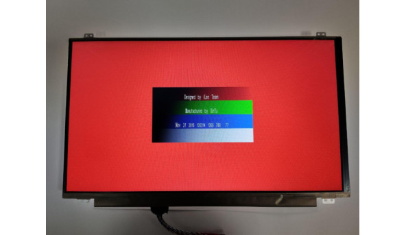 Матриця LG Display, LP156WH3 (TL)(S2), 15.6", HD 1366x768, 40 pin, Slim, б/в, Є незначні сліди від клавіатури, на зображення не впливають - 301855