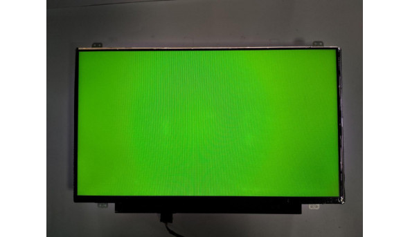 Матриця AU Optronics, B140XTN02.4, LCD, 14.0", 30 pin, HD 1366x768, Slim, б/в, Є подряпина та засвіти, помітні на всіх кольорах, відсутня стрічка (фото) - 301858
