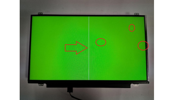 Матриця LG Display, LP140WH2 (TP)(T1), 14.0'', LCD, HD 1366x768, 30-pin, Slim, б/в, Є полоска та засвіти, при роботі помітні - 301859