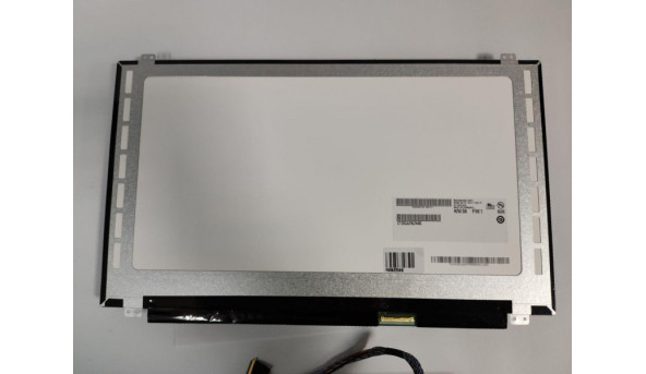 Матриця AU Optronics, B156HTN03.3, 15.6", 40-pin, LCD, Full HD 1920x1080, slim, б/в, Немає зображення, кольори не міняються, присутні сліди від клавітури - 301873