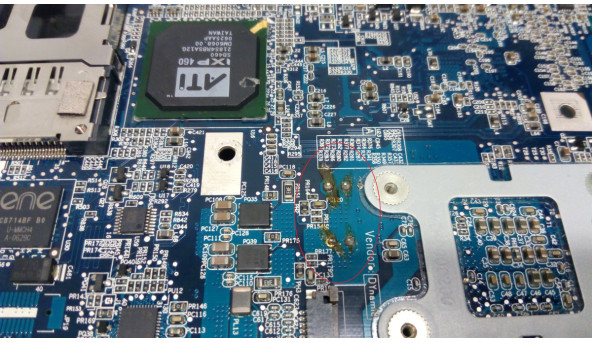 Материнская плата для ноутбука Acer Aspire 5100, BL51, LA-3151P, Rev: 1.0, Б / У - 301899