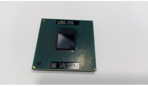 Процессор Intel Pentium T2390, SLA4H, 1 МБ кэш-памяти, тактовая частота 1.86 ГГц, частота системной шины 533 МГц