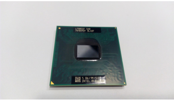 Процессор Intel Celeron 540, SLA2F, 1 МБ кэш-памяти, тактовая частота 1.86 ГГц, частота системной шины 533 МГц
