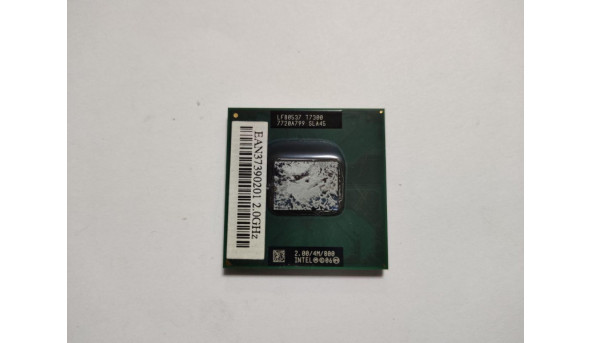 Процессор Intel Core 2 Duo T7300, SLA45, 4 МБ кэш-памяти, тактовая частота 2.00ГГц, частота системной шины 800 МГц