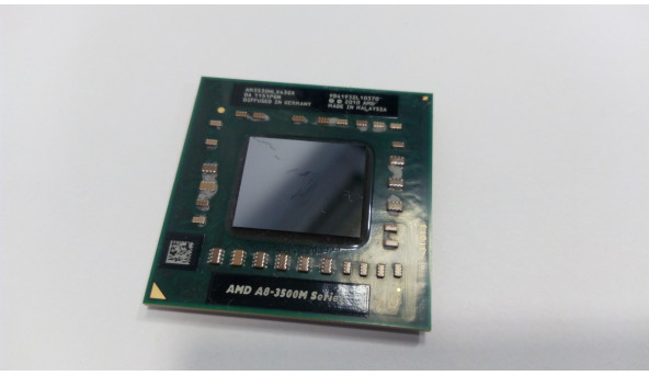 Процессор AMD A8-3500M, AM3530HLX43GX, 4 МБ кэш-памяти, тактовая частота 1.50 ГГц