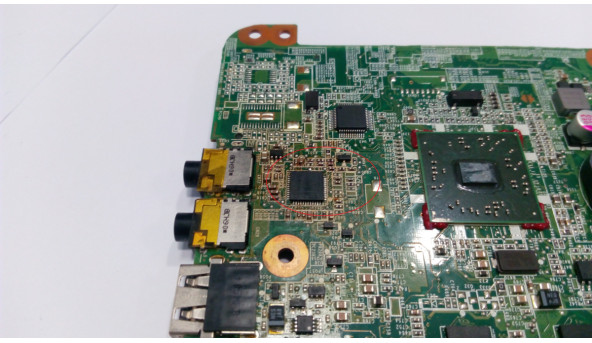 Материнська плата для ноутбука HP Pavilion dv6, dv6-3082sr, DA0LX8MB6D0, Rev:D, Б/В - 301930