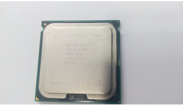 Процессор Intel Xeon L5240, SLBAX, 6 МБ кэш-памяти, тактовая частота 3.00 ГГц, Б / У