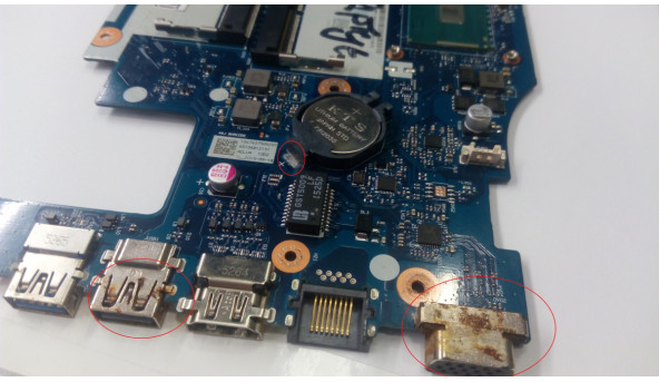 Материнська плата для ноутбука Lenovo IdeaPad G50-80, NM-A362, Rev:1.0, Б/В. Має впаяний процесор Intel Core i5-5200U, SR23Y - 301968