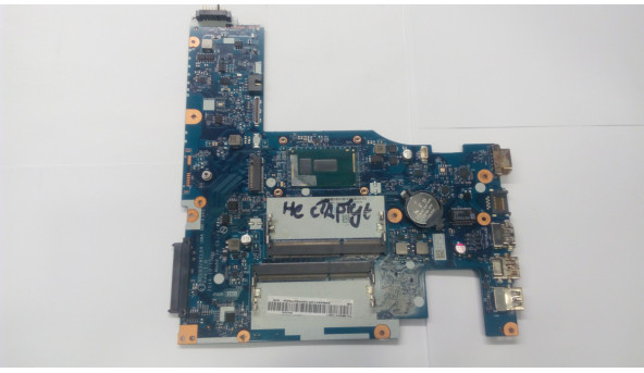 Материнська плата для ноутбука Lenovo IdeaPad G50-80, NM-A362, Rev:1.0, Б/В. Має впаяний процесор Intel Core i5-5200U, SR23Y