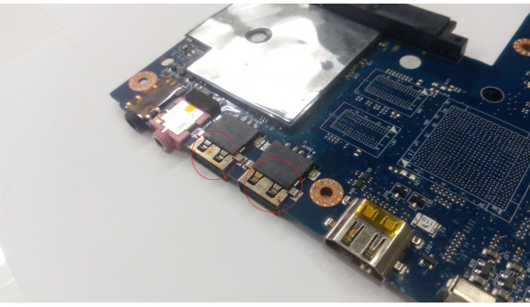 Материнская плата для ноутбука Acer Aspire 5538/7538, LA-5401P, Rev: 1.0, Б / У - 301969