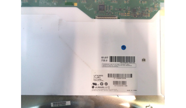 Матриця LG Philips, LP141WX3 (TL) (B1), CCFL, 14.1", 1280x800, Б/В - 301983