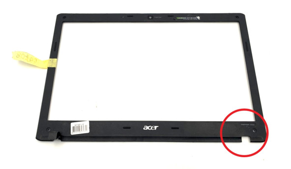 Рамка матрицы корпуса для ноутбука Acer Aspire 5538, ap09f000200, 15.6 ", б \ у.
