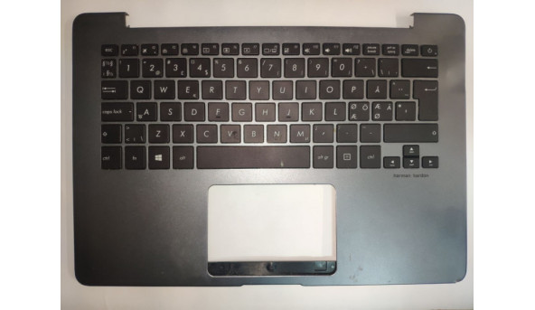 Середня частина корпуса для ноутбука Asus UX430U, UX430UA, UX430UQ, UX430UN, 13nb0ec1p03x12, Б/У