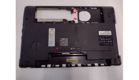 Нижня частина корпуса для ноутбука Acer Aspire 5742, 5742G, Packard bell TM81, TM83, TM86, TM01, TM80, TM98, TM99, TM87, TM89, TM93, TM85, Easynote NEW95, TM82, GATEWAY NV53A, NV59C, 60.TZG02.002, AP0GH000200, AP0DQ000B10, AP0CB000400, 60.WJ802.002, 15.6&