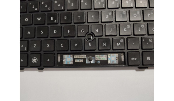 Клавіатура для ноутбука HP ProBook 6360b, 6360T, 13.3", б/в. В хорошому стані, Відсутня клавіша Пробіл. Клавіатура протестована, робоча. - 302223