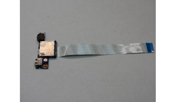 Плата с разъемами USB, Audio i CardRead, для ноутбука Lenovo 50-80, 80E5, NBX0001AH00.