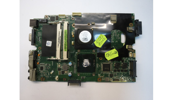 Материнська плата для ноутбука Asus K50, 00-NWPMB1000-B05, REV: 2.1, Б\В, Має впаяний процесор Intel Celeron 220, SLAF2.