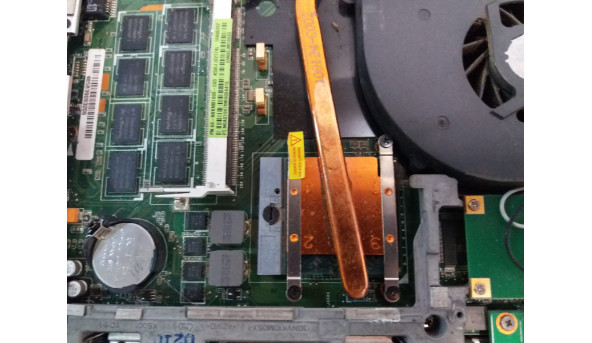 Материнська плата разом з корпусом та іншими запчастинами для ноутбука Asus K50IJ, Б\В, Протестована, робоча. На охолоджені пломба (фото) - 302448