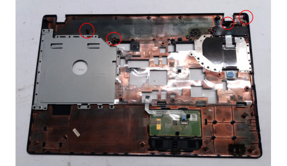 Середня частина корпуса для ноутбука Acer Aspire 5552G, 15.6", AP0FO000800, Б/В. - 302457