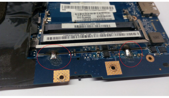 Материнська плата для ноутбука Lenovo G565, LA-5754, Rev:1.0, Б/В - 302568