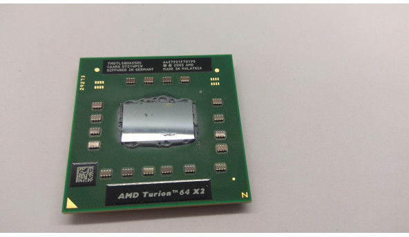Процессор AMD Turion 64 X2 Mobile TL-58, TMDTL58HAX5DC, 1 МБ кэш-памяти, тактовая частота 1.90 ГГц
