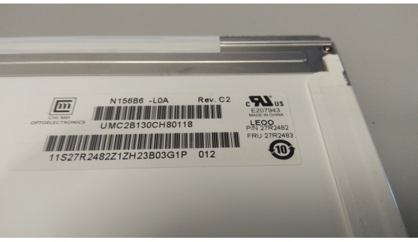Матрица Chi Mei Optoelectronics, N156B6-L0A, REV.C2, LED, 15.6 "1366x768 - 302746