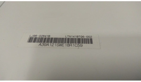 Матрица Samsung, LTN141BT06-002, CCFL 1-Bulb, 14.1 ", WXGA + 1440x900 - 302751