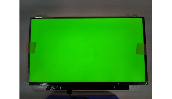 Матриця AU Optronics, B140HAN01.2, 14.0'', LED, FHD 1920x1080, IPS, 30-pin, Slim, стан нової, Має засвіти, при роботі помітні, по бокам потемніле зображення - 302752