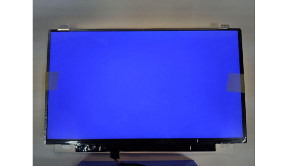 Матриця AU Optronics, B140HAN01.2, 14.0'', LED, FHD 1920x1080, IPS, 30-pin, Slim, стан нової, Має засвіти, при роботі помітні, по бокам потемніле зображення - 302752
