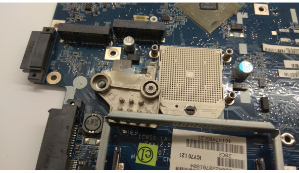 Материнська плата для ноутбука Acer Aspire 7520, ICY70, LA-3581P, Rev:2.0, Б/В - 302806