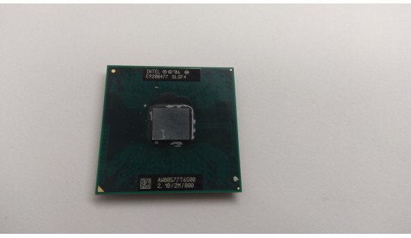 Процессор Intel Core 2 Duo T6500, SLGF4, 2 МБ кэш-памяти, тактовая частота 2.10 ГГц, Б / У