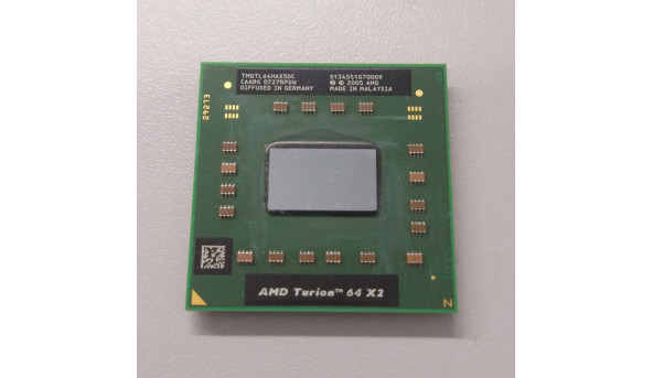 Процесор AMD Turion 64 X2 Mobile TL-64 - TMDTL64HAX5DC, 1 МБ кеш-пам'яті, тактова частота 2.20 ГГц, Б/В
