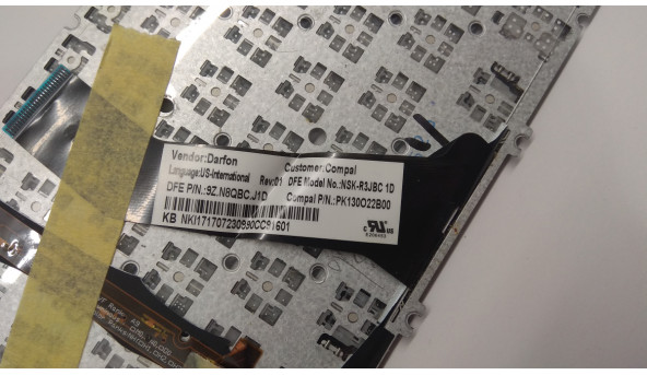 Клавіатура для ноутбука Acer Aspire M5-581T(G), Q5LJ1, V5-552, V5-572, V5-572G, V5-572P, V5-572PG, Б/В - 302830