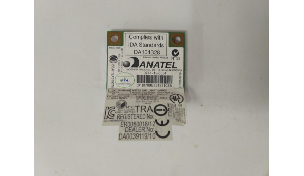 Адептер Wi-FI снят с ноутбука Acer m5-581t (g), er0080018 / 12, б / у. - 302931