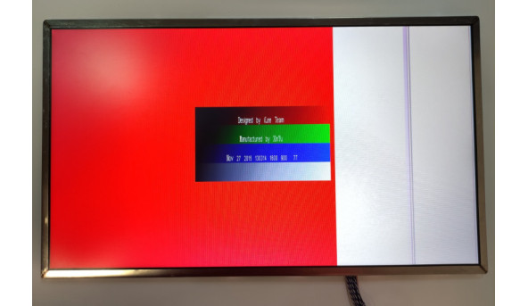 Матриця Samsung, LTN173KT02-801, 17.3", HD+ 1600x900, 40 pin, LED, Normal,  б/в, має поділене зображення та вертикальні полоси