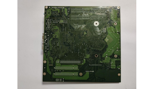 Материнська плата для ПК, DELL OptiPlex 745, HR330, б/в, продається з процесором Intel Celeron D 347, стартує, робоча, здуті конденсатори (фото), можливо після їх заміни проблема вирішиться