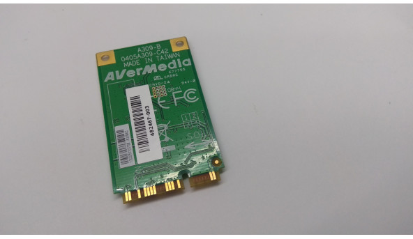 Плата з роз'ємом, Carte Tuner TV, для ноутбука HP Pavilion dv6, dv6-1231eo, Б/В - 303145