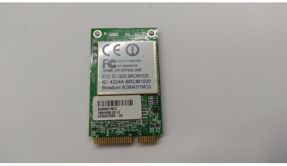 Адаптер WI-FI снят с ноутбука Acer Aspire 9300, MS2195, T60H938.03, Б / У - 303239