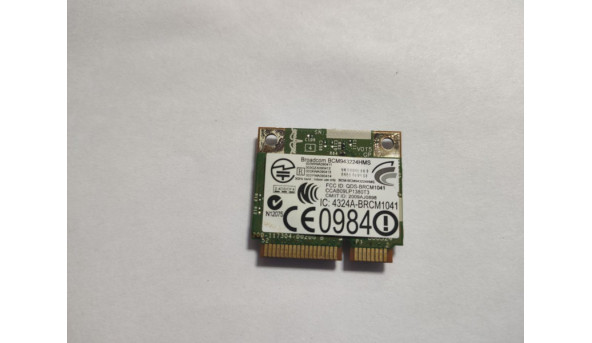 Адаптер WI-FI знятий з ноутбука Dell ALIENWARE M17X R2, P01E, 17", Dell Latitude E6410, CN-0KVCX1, BCM943224HMS, Б/В, в хорошому стані, без пошкодження. - 303300