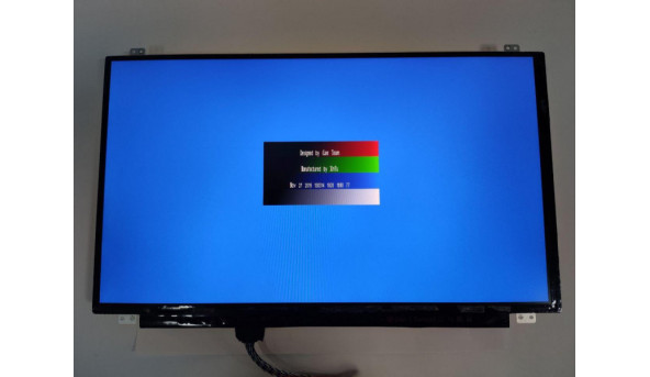 Матриця AU Optronics, B156HTN03.3, 15.6", 40-pin, LCD, Full HD 1920x1080, slim,  б/в, Присутні сліди від клавіатури (фото), третина екрану засвічує іншим кольором