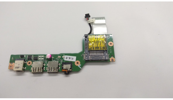 Плата з роз'ємами USB, Audio, Card Reader, та Живлення, для ноутбука Acer Aspire One 725, DA0ZHAPI6D0, Б/В - 303331