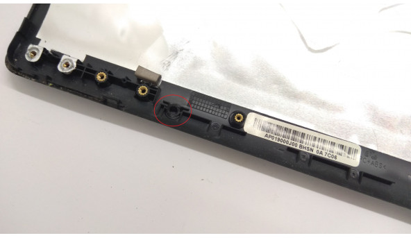 Кришка матриці корпуса для ноутбука Toshiba Satellite A200-1N1, 15.4", AP019000J00, Б/В - 303343