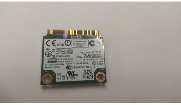 Адаптер wi-fi,знятий з ноутбука Lenovo T520,E97295-006, Б/В. - 303504