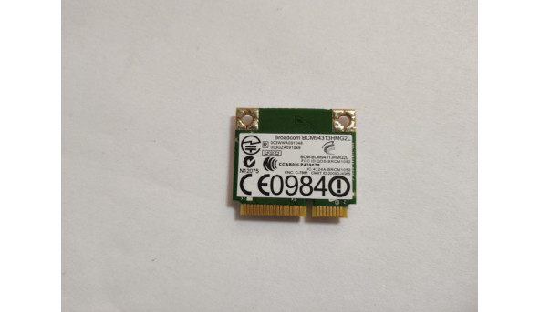 Адаптер WiFi знятий з ноутбука Dell Vostro 3500, 3700, Inspiron N4050, N5010, N5030, N5040, Latitude E5410, E5510, E6420, Alienware M17xR3, CN-0K5Y6D, BCM94313HMG2L, Б/В - 303524