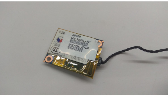 Modem board, знятий з ноутбука Lenovo Thinkpad T400, 510099-001, Б/В