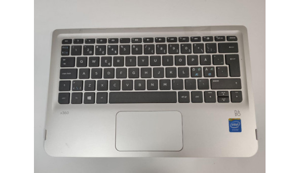 Середня частина корпуса для ноутбука HP X360 310 G2, 11.6", Б/В. В хорошому стані. Продається з протестованою клавіатурою