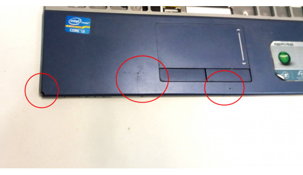 Средняя часть корпуса для ноутбука ASUS F5R, 15.4 ", 13GNLF10P062-2, Б / У. Крепление все цили.Без повреждений. - 303704