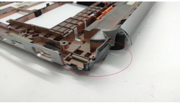 Нижня частина корпуса для ноутбука HP Pavilion dm1, dm1-4125ea, 11.6", dzc37nm9tp00, Б/В. Є пошкодження у вигляді тріщин та пошкоджених кріпленнь все на фото. - 303725