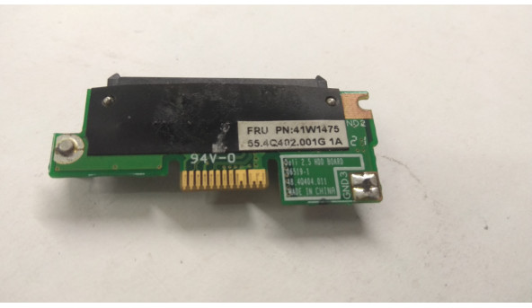 Переходник CD / DVD для ноутбука Lenovo ThinkPad X61, SATA, 55.4Q402.001G Б / У - 303766
