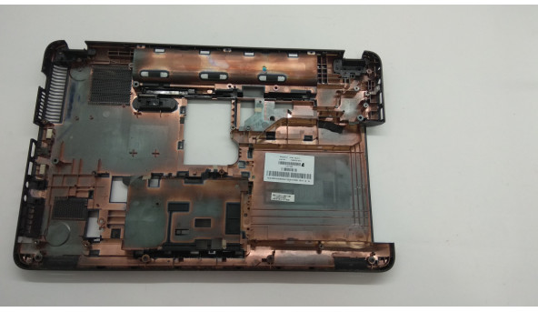 Нижняя часть корпуса для ноутбука HP Compaq CQ58, CQ58-270SO, 15.6 ", 708523-001, Б / У. Все крепления цили.Е трещина (фото). - 303825